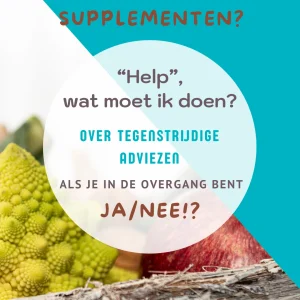 Supplementen tijdens de overgang