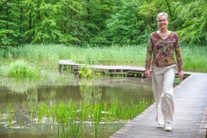 Energieke 40+ vrouw